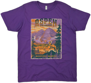 ASPEN COLORADO SOLID TEE