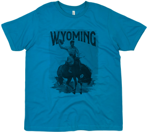 BRONCO RIDER WYOMING SOLID TEE