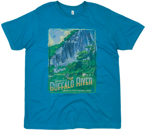 BUFFALO RIVER ARKANSAS SOLID TEE