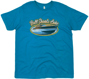 BULL SHOALS LAKE ARKANSAS OVAL SOLID TEE