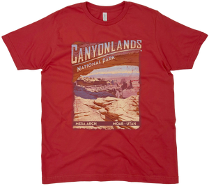 CANYONLANDS NATIONAL PARK SOLID TEE