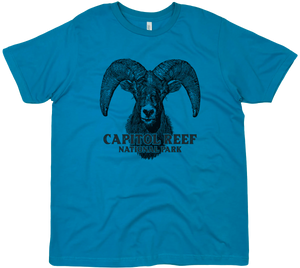 CAPITOL REEF NATIONAL PARK BIGHORN SOLID TEE
