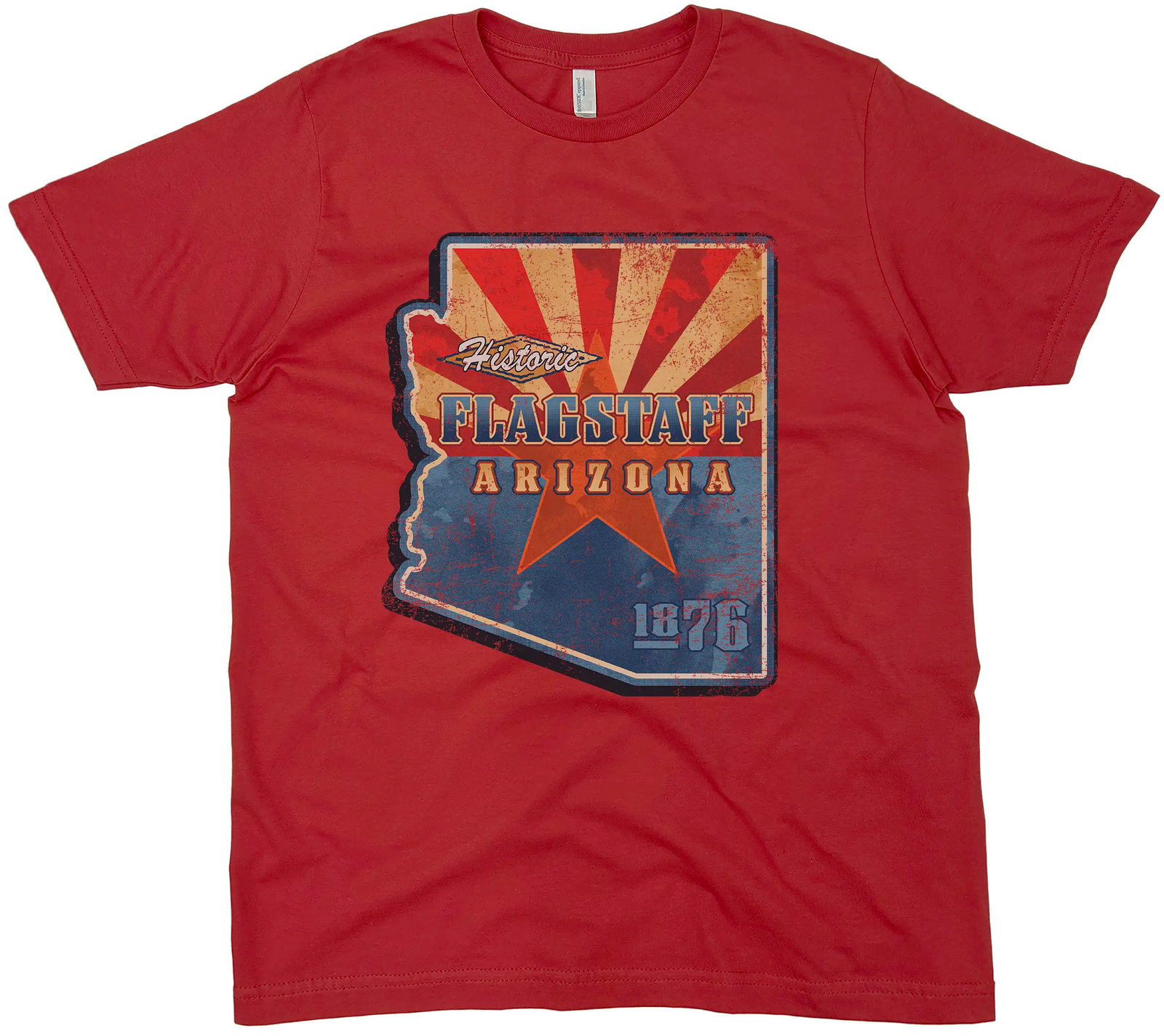 FLAGSTAFF AZ STATE SOLID TEE