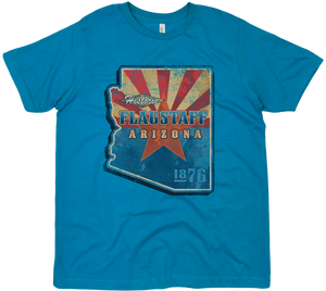 FLAGSTAFF AZ STATE SOLID TEE