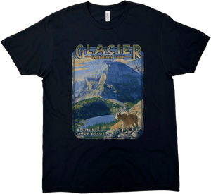 GLACIER NATIONAL PARK SOLID TEE