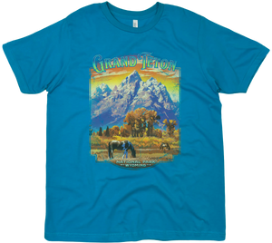 GRAND TETON NATIONAL PARK HORSE SOLID TEE
