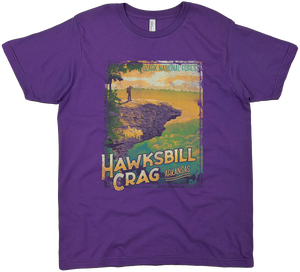 HAWKSBILL CRAG OZARK NATIONAL FOREST ARKANSAS SOLID TEE