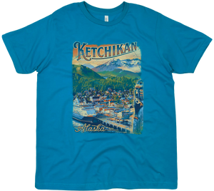 KETCHIKAN ALASKA SOLID TEE