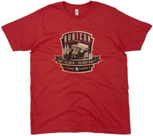 LAKE TAHOE RUBICON TRAIL SOLID TEE