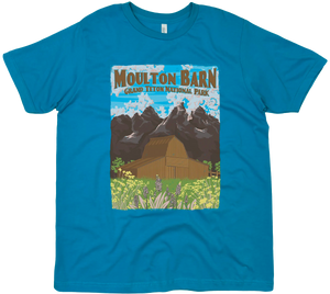 MOULTON BARN GRAND TETON SOLID TEE