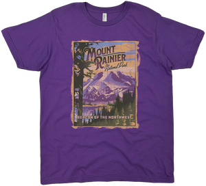 MOUNT RAINIER NATIONAL PARK BEACON SOLID TEE