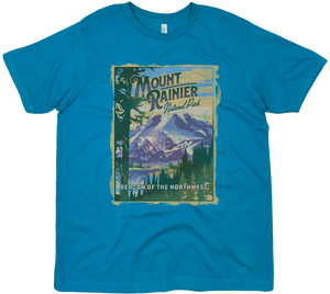 MOUNT RAINIER NATIONAL PARK BEACON SOLID TEE