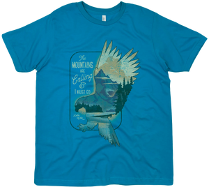 MOUNTAINS ARE CALLING SOLID TEE