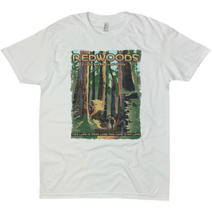REDWOODS NATIONAL AND STATE PARK CALIFORNIA SOLID TEE