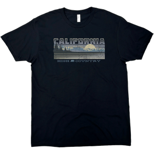 RETRO CALIFORNIA HIGH COUNTRY SOLID TEE