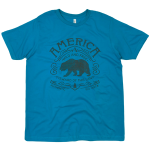 STEWARD OF AMERICA SOLID TEE