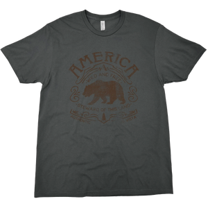STEWARD OF AMERICA SOLID TEE