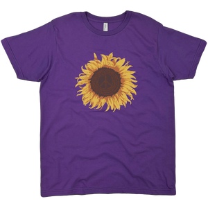 SUNFLOWER PEACE SOLID TEE