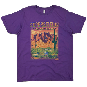 SUPERSTITION MOUNTAIN TONTO NATIONAL FOREST SOLID TEE