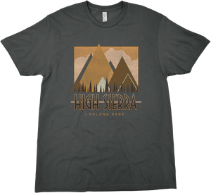 HIGH SIERRA I BELONG HERE SOLID TEE