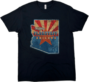 FLAGSTAFF AZ STATE SOLID TEE