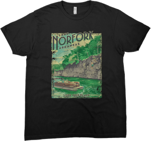 LAKE NORFORK ARKANSAS SOLID TEE