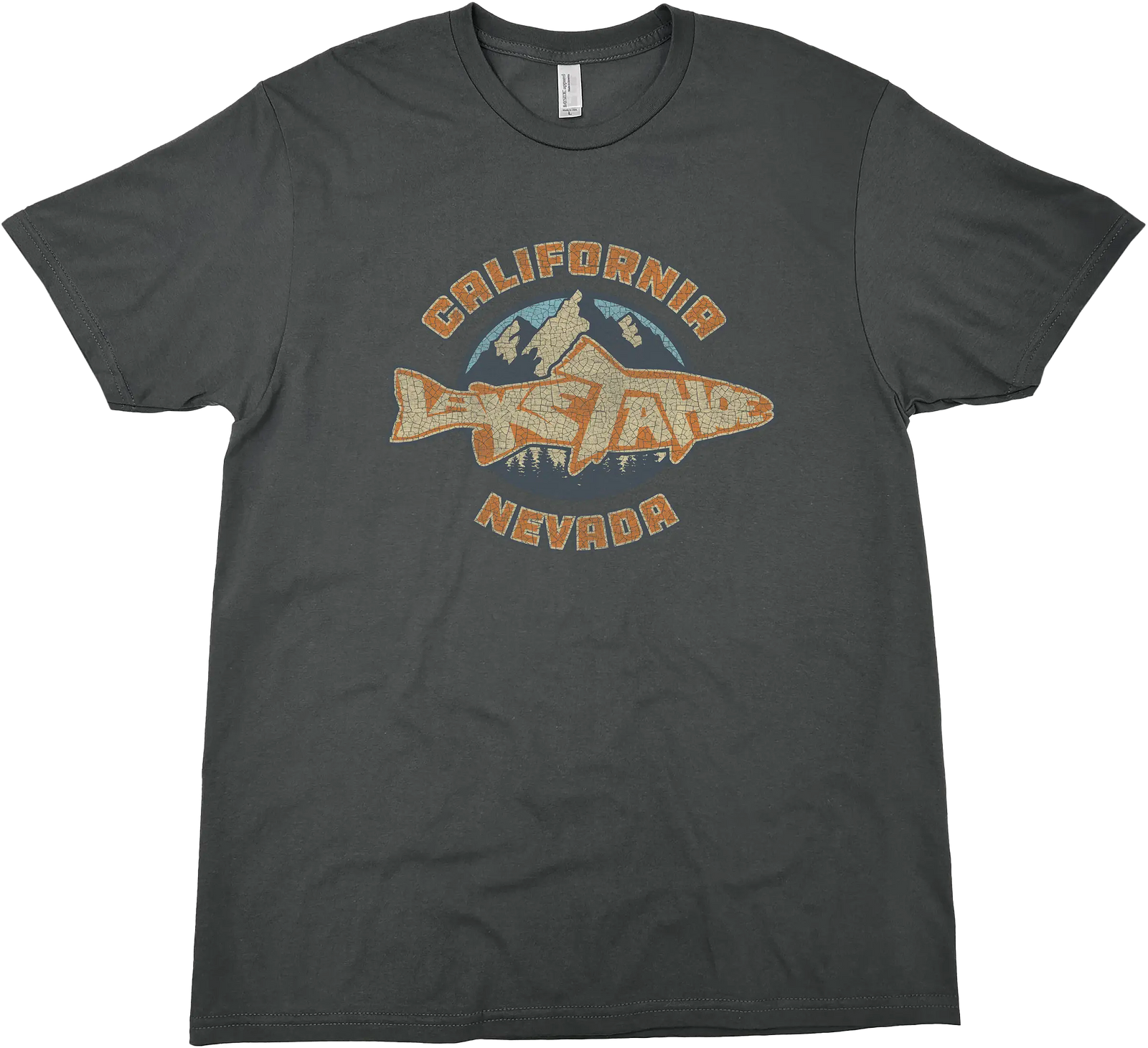 LAKE TAHOE TROUT SOLID TEE