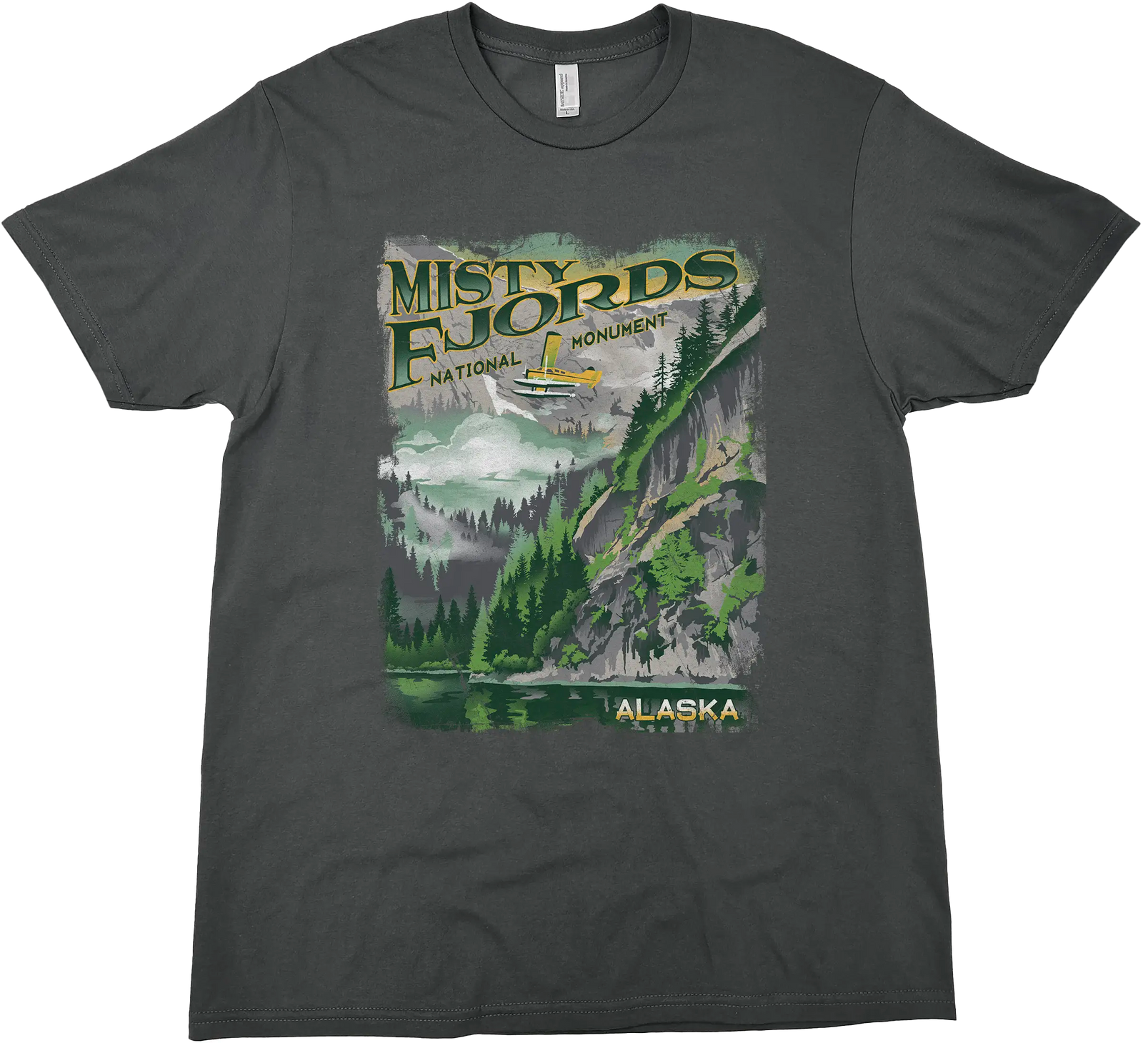 MISTY FJORDS NATIONAL MONUMENT ALASKA SOLID TEE