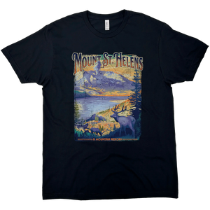 MOUNT SAINT HELENS NATIONAL MONUMENT SOLID TEE