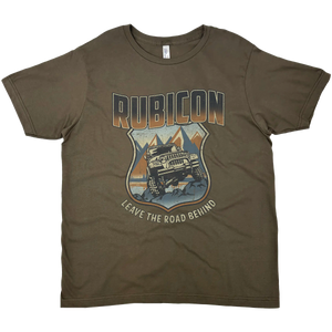 RUBICON LEAVE THE ROAD BEHIND SOLID TEE