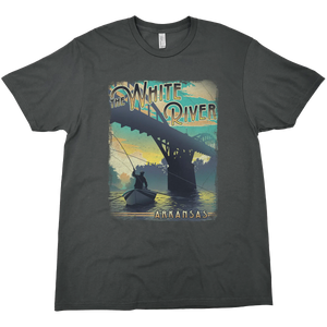 THE WHITE RIVER ARKANSAS SOLID TEE