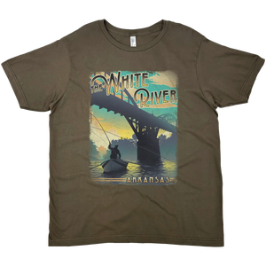 THE WHITE RIVER ARKANSAS SOLID TEE