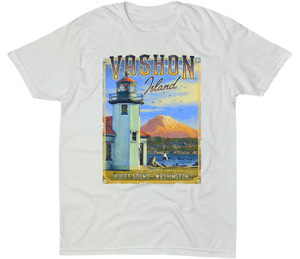 VASHON ISLAND WASHINGTON SOLID TEE