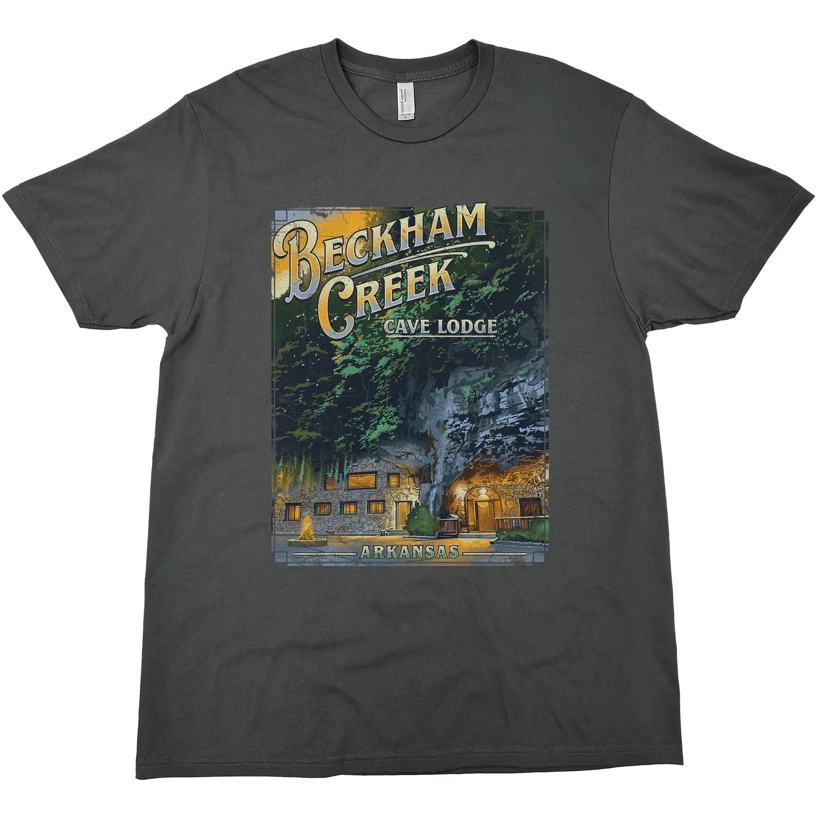 BECKHAM CREEK CAVE LODGE SOLID TEE