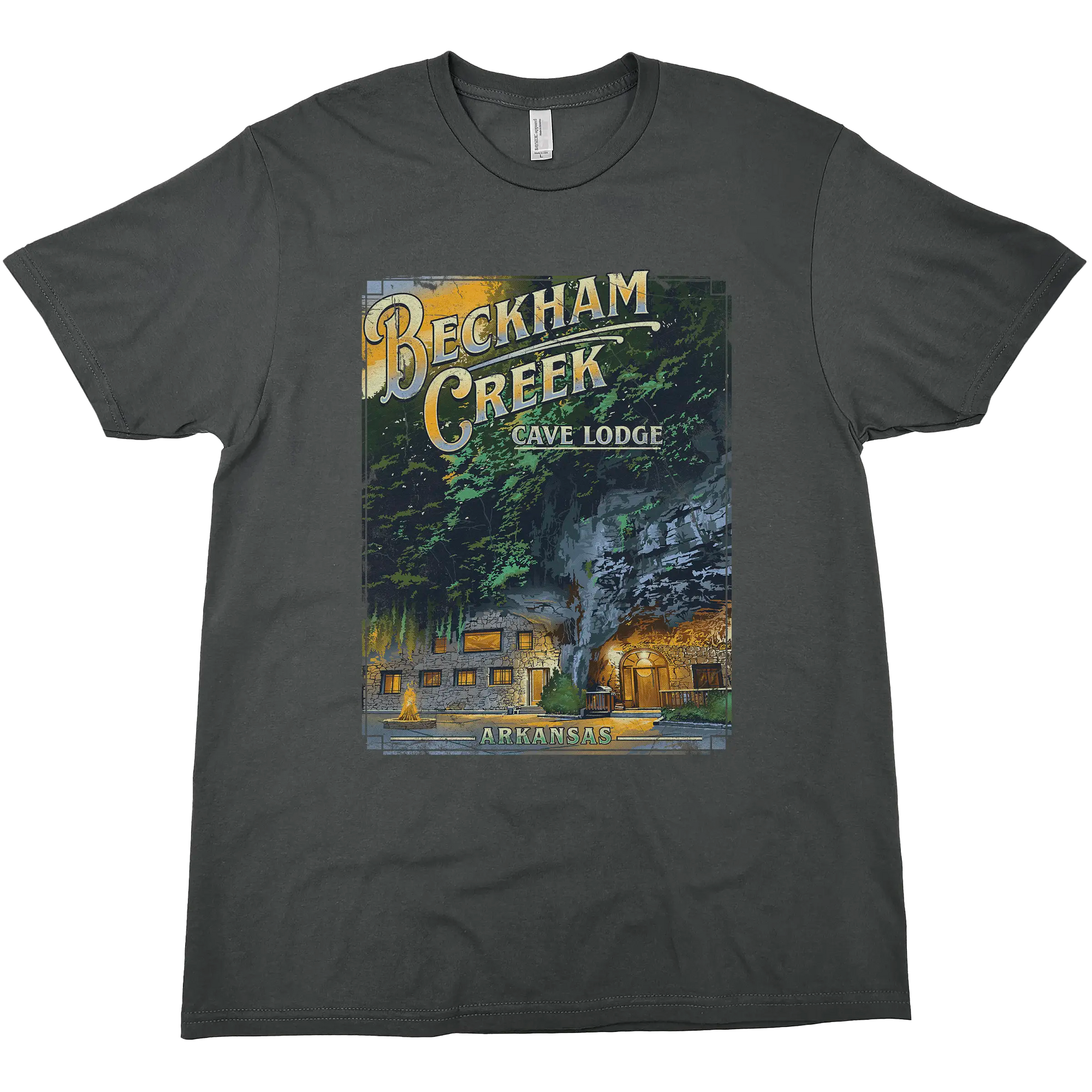 BECKHAM CREEK CAVE LODGE SOLID TEE