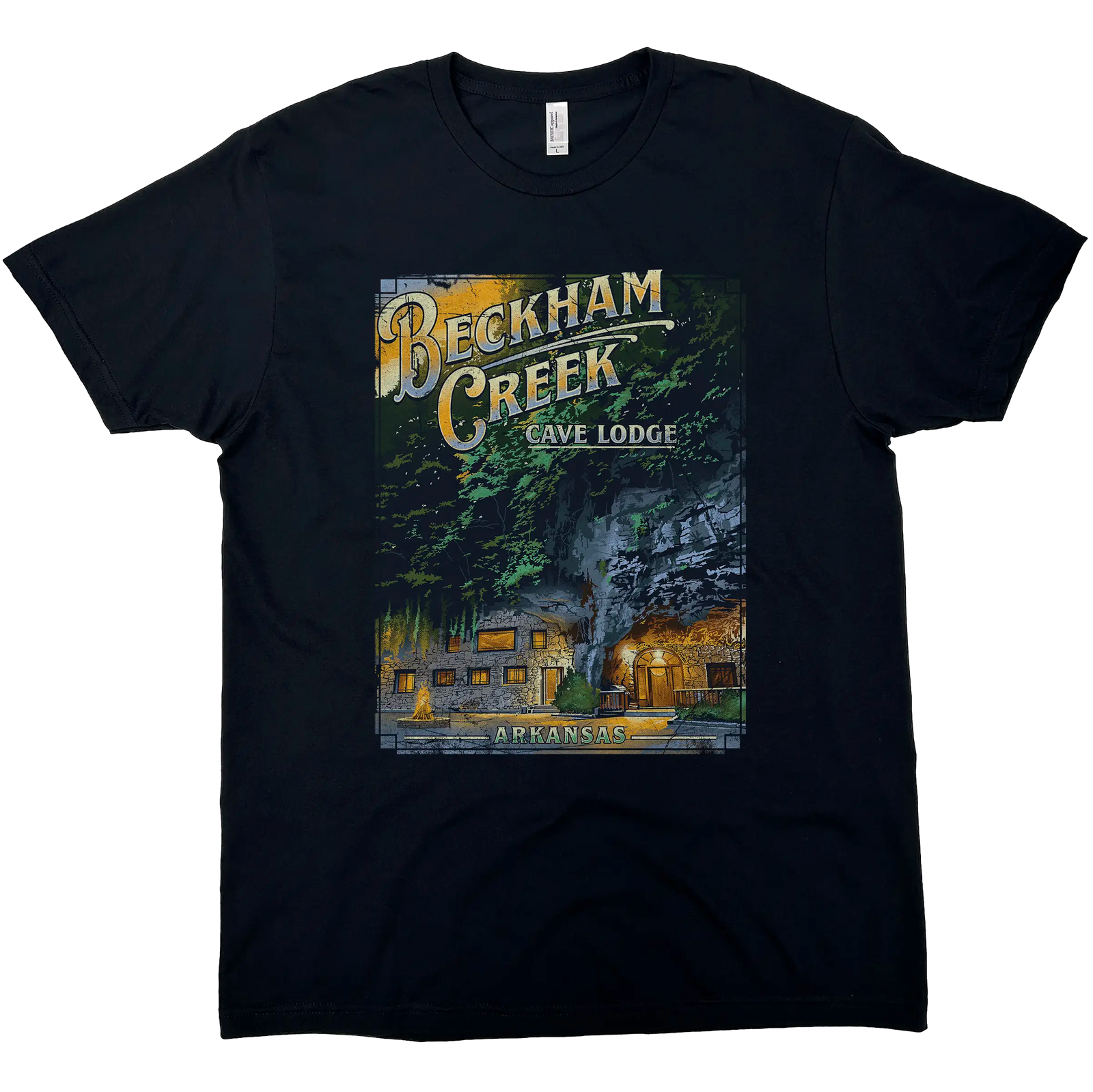 BECKHAM CREEK CAVE LODGE SOLID TEE