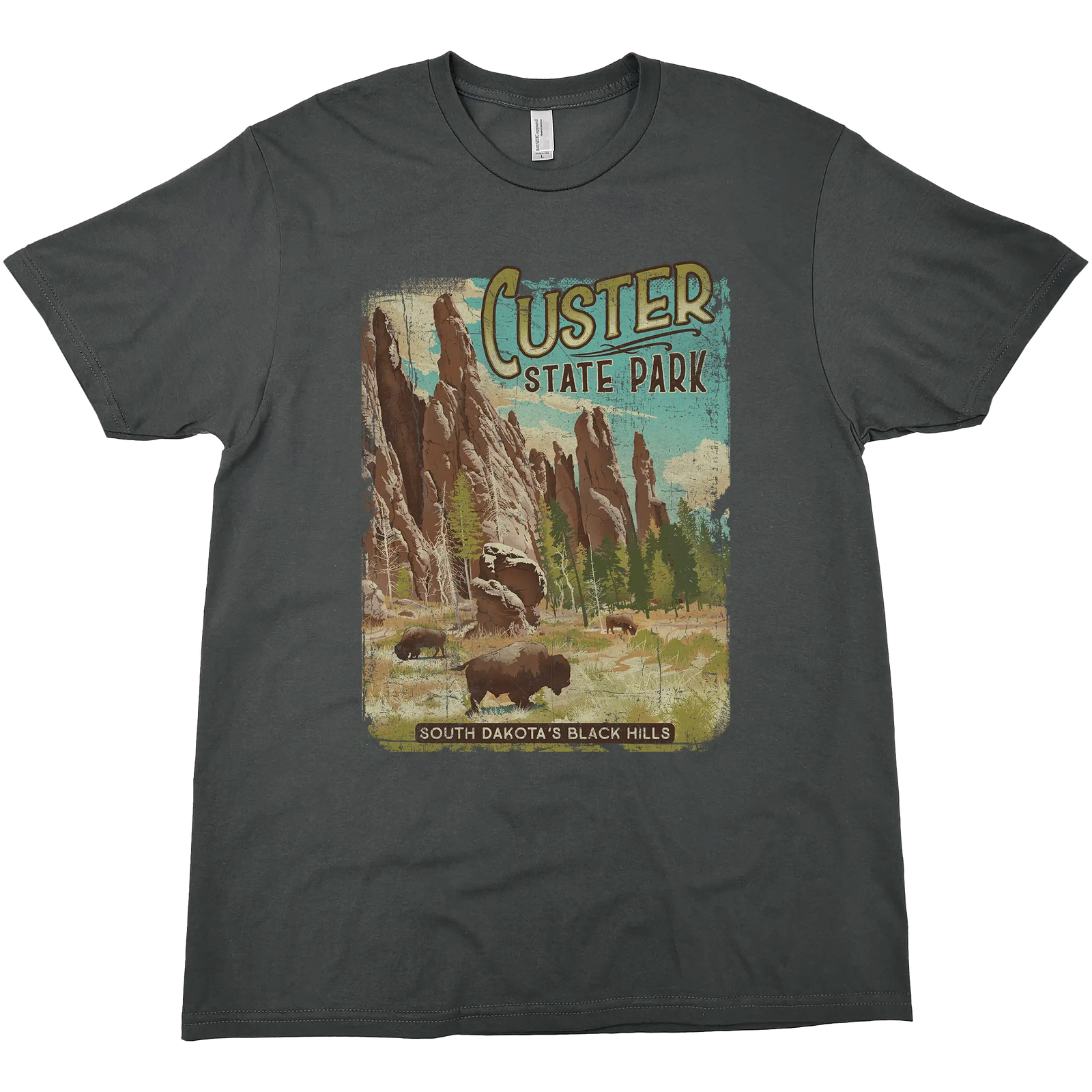 CUSTER STATE PARK BLACK HILLS SOLID TEE