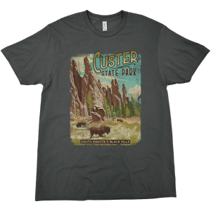 CUSTER STATE PARK BLACK HILLS SOLID TEE