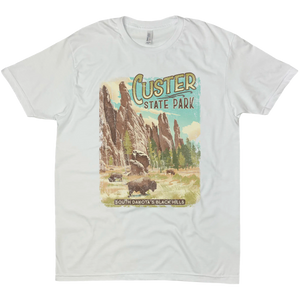 CUSTER STATE PARK BLACK HILLS SOLID TEE