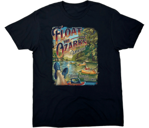 FLOAT THE OZARKS SOLID TEE