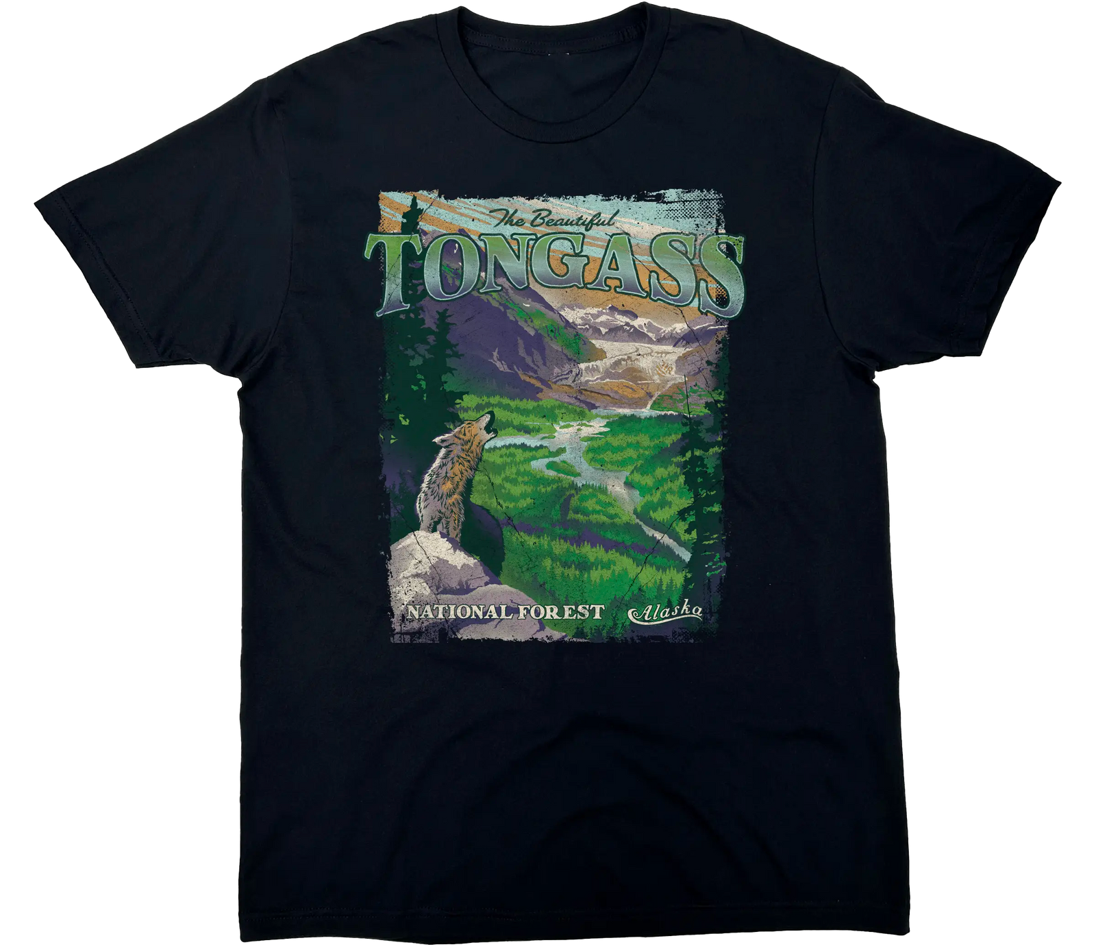 TONGASS NATIONAL FOREST SOLID TEE