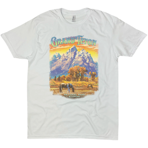 GRAND TETON NATIONAL PARK FALL HORSE SOLID TEE