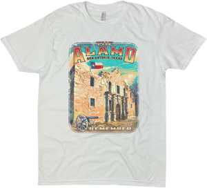 THE ALAMO TEXAS SOLID TEE