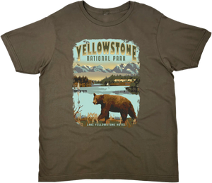 LAKE YELLOWSTONE HOTEL SOLID TEE