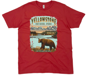 LAKE YELLOWSTONE HOTEL SOLID TEE