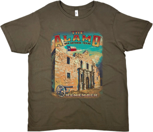 THE ALAMO TEXAS SOLID TEE
