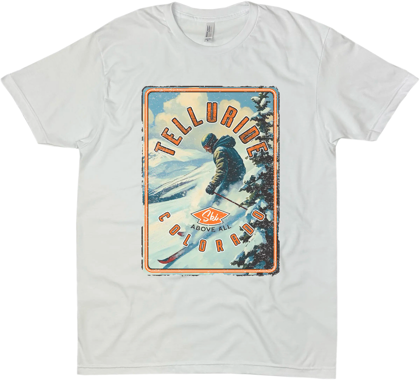 TELLURIDE COLORADO SOLID TEE