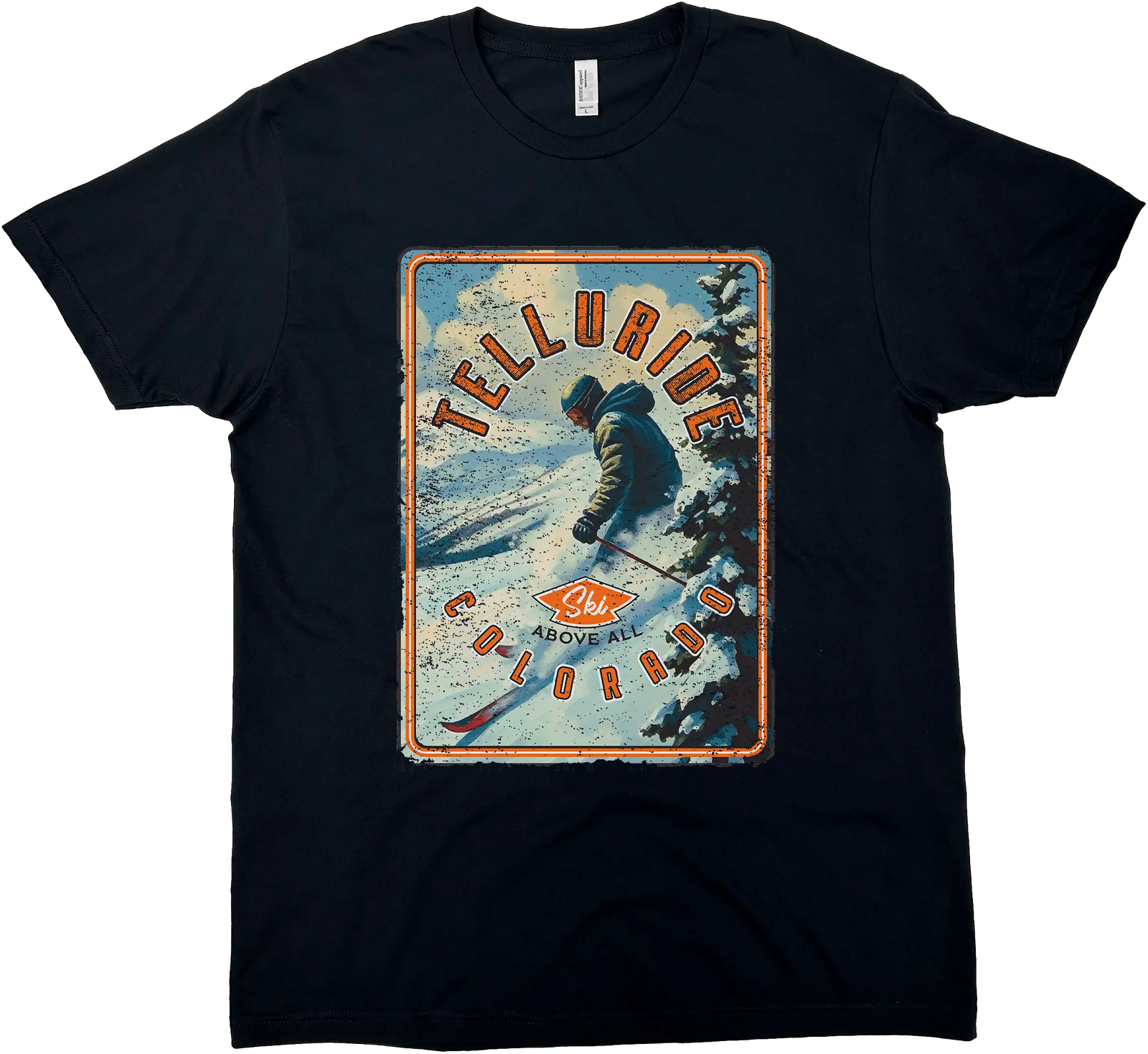 TELLURIDE COLORADO SOLID TEE