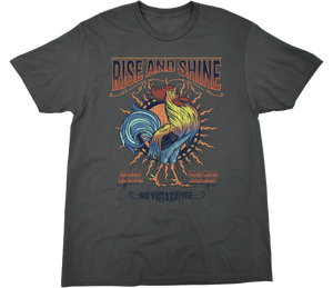 RISE AND SHINE COFFEE SOLID TEE