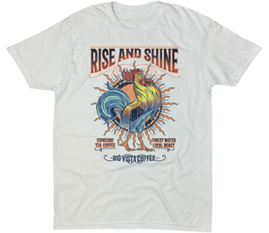 RISE AND SHINE COFFEE SOLID TEE